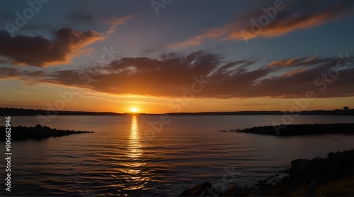 Sunset panorama