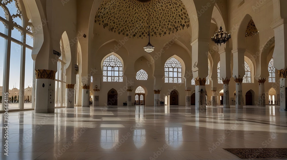 Imam Abdul Wahab Mosque The Qatar State Grand Mosque