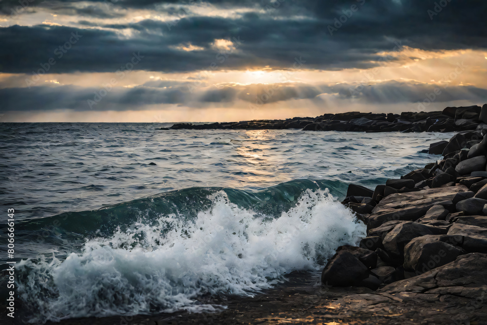 Obraz premium Sea and Summer Background