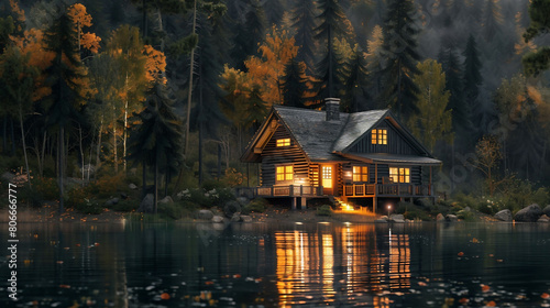house on the river © Xbrahimxarts