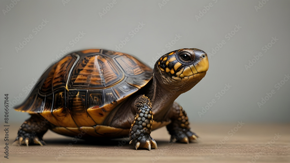 common box turtle isolated on white common box turtle isolated on white