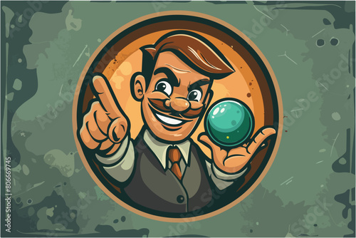 background with a bussines person