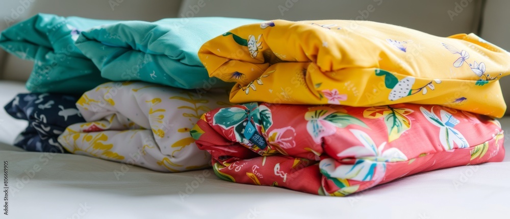 Ultimate Protection: Close-Up View of a Towering Stack of Fresh and Leak-Proof Baby Diapers
Ultimate Protection: Close-Up View of a Towering Stack of Fresh and Leak-Proof Baby Diapers