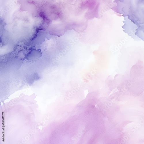 Lavender watercolor and white gradient abstract winter background light cold copy space design blank greeting form blank copyspace for design text 