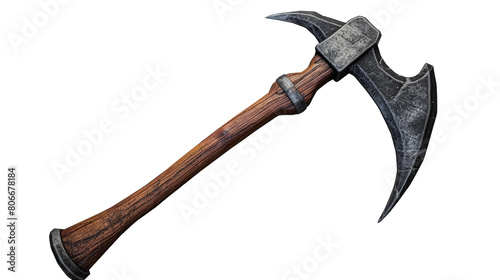 Crowbar on transparent background photo