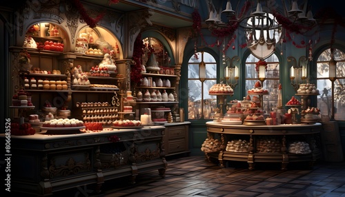 Bakery in the old town of Gdansk  Poland.