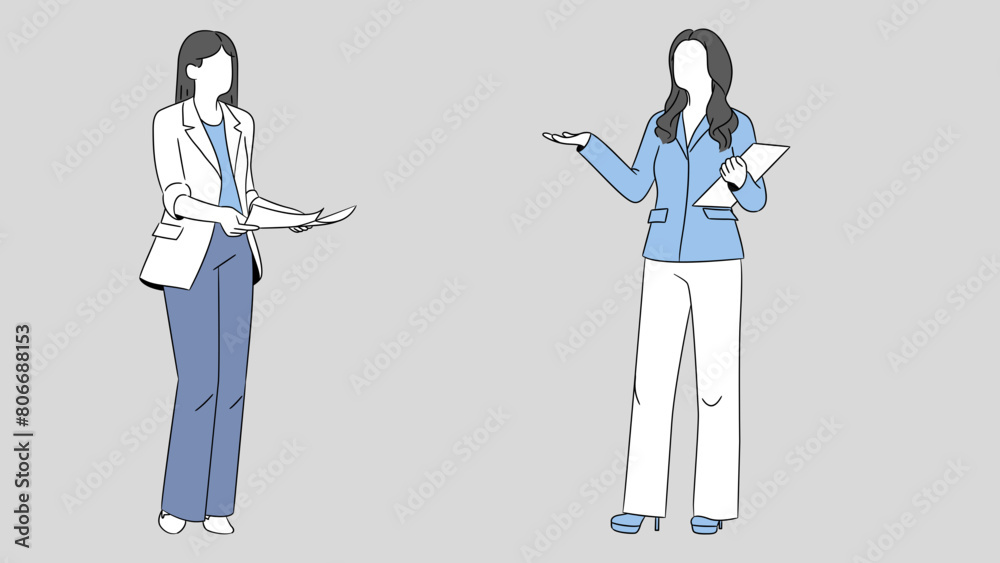 women pointing in a direction women pointing in a direction