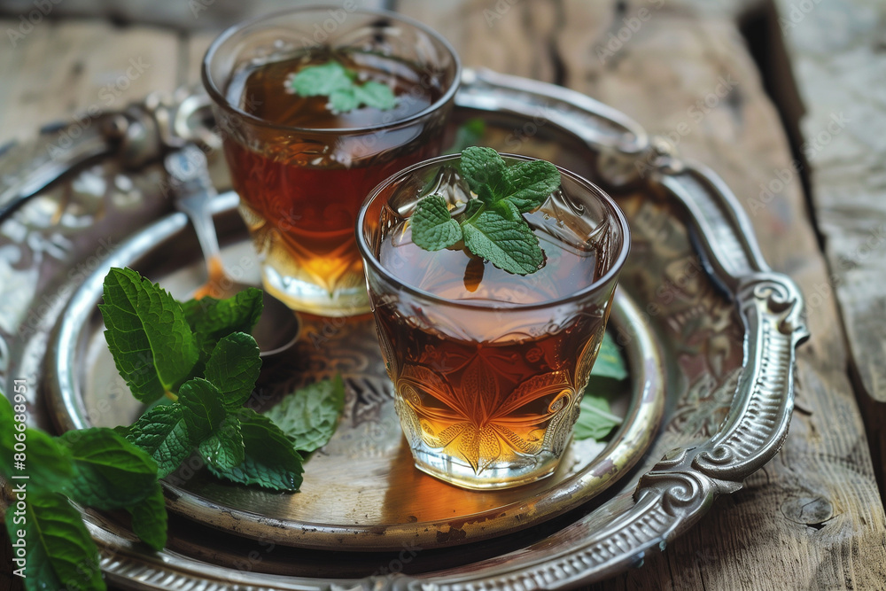 tea with mint tea with mint