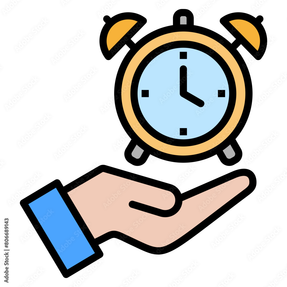 Time Awareness Icon Element For Design Time Awareness Icon Element For Design