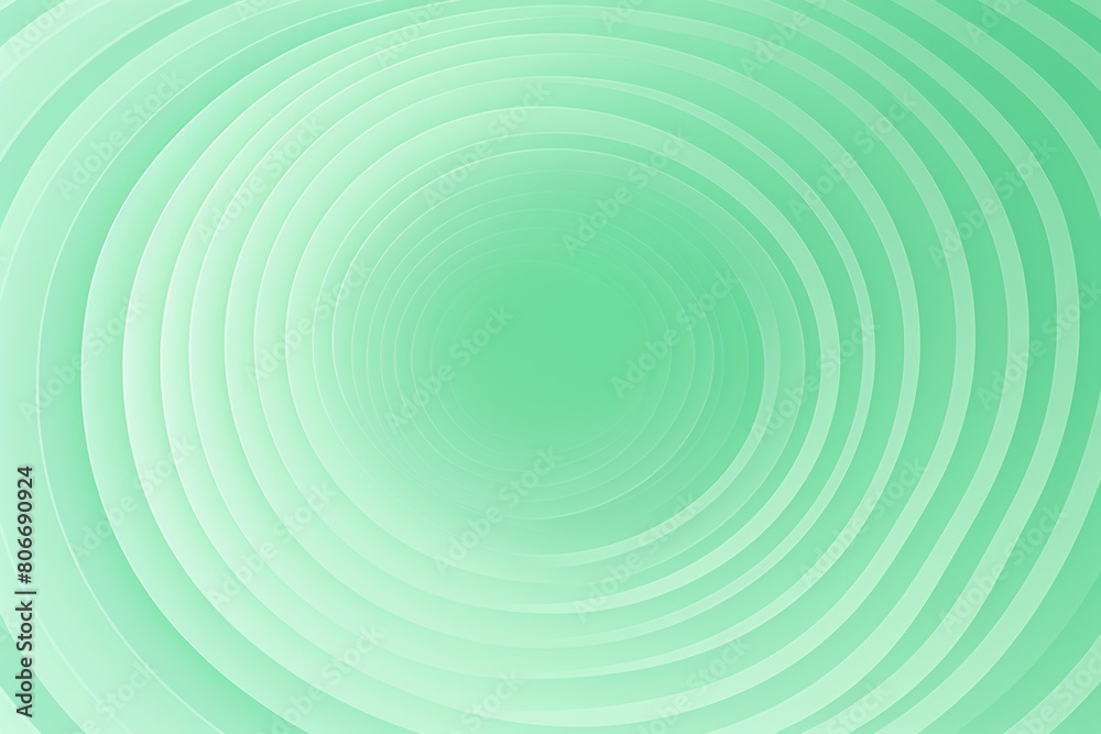 Mint Green concentric gradient rectangles line pattern vector illustration for background, graphic, element, poster with copy space texture for display 