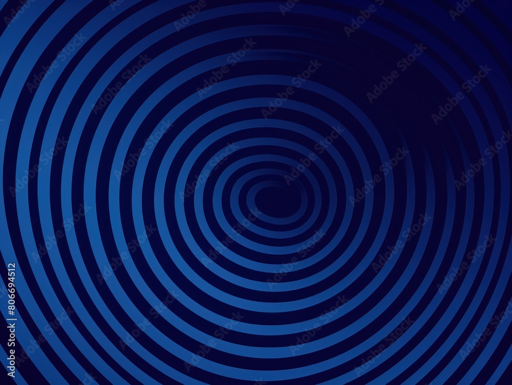 Navy Blue concentric gradient circle line pattern vector illustration for background, graphic, element, poster blank copyspace for design text photo 