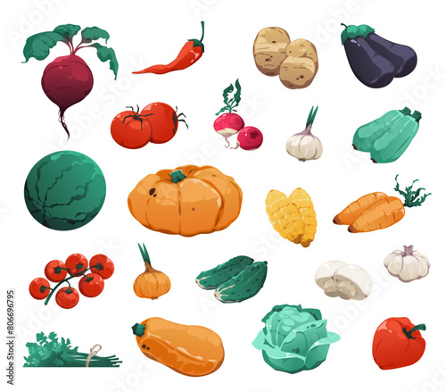 2403 m10 S ST Cartoon vegetables.eps