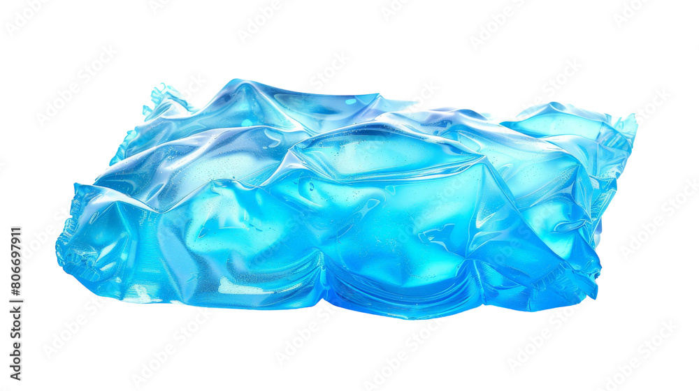 Realistic Ice Pack on transparent background