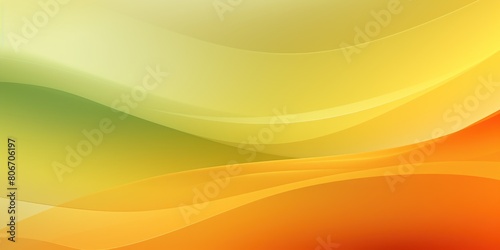 Olive orange wave template empty space rough grainy noise grungy texture color gradient rough abstract background shine bright light and glow © Lenhard