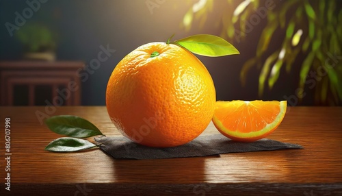 Une orange