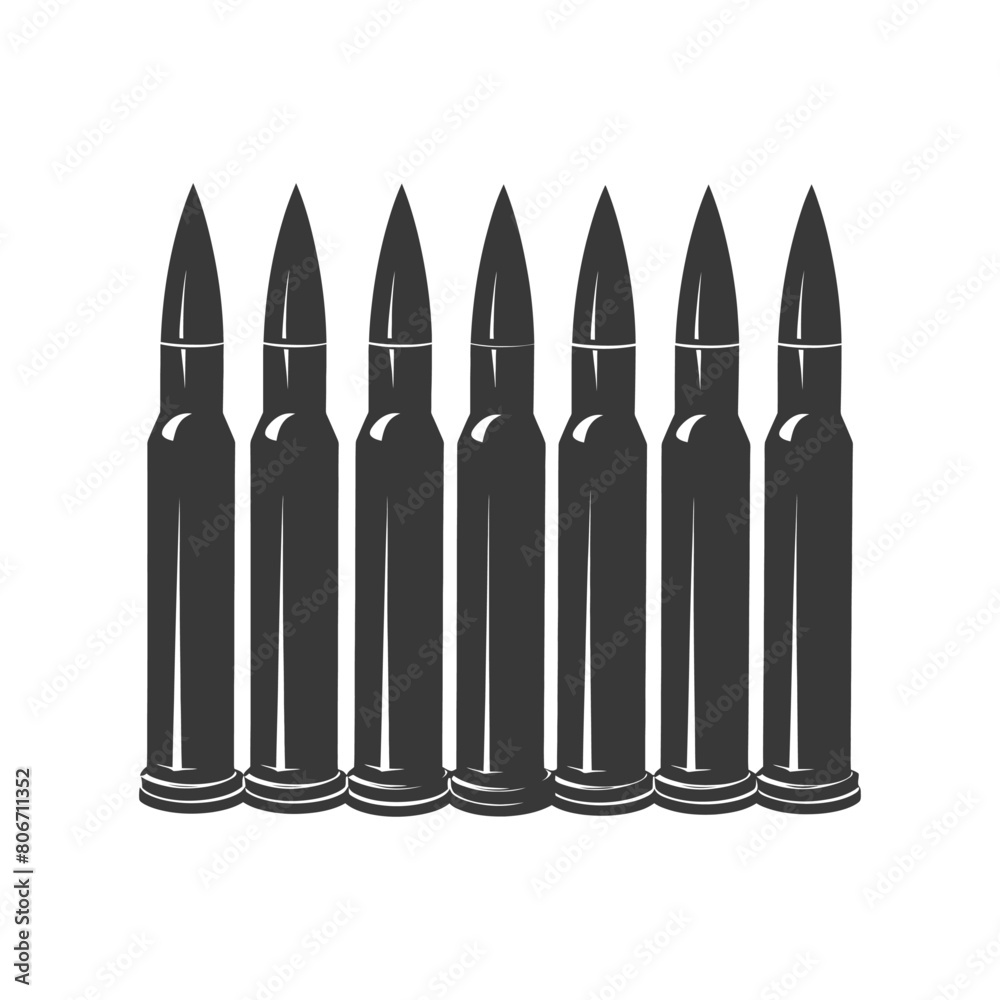 Silhouette bullets black color only Silhouette bullets black color only