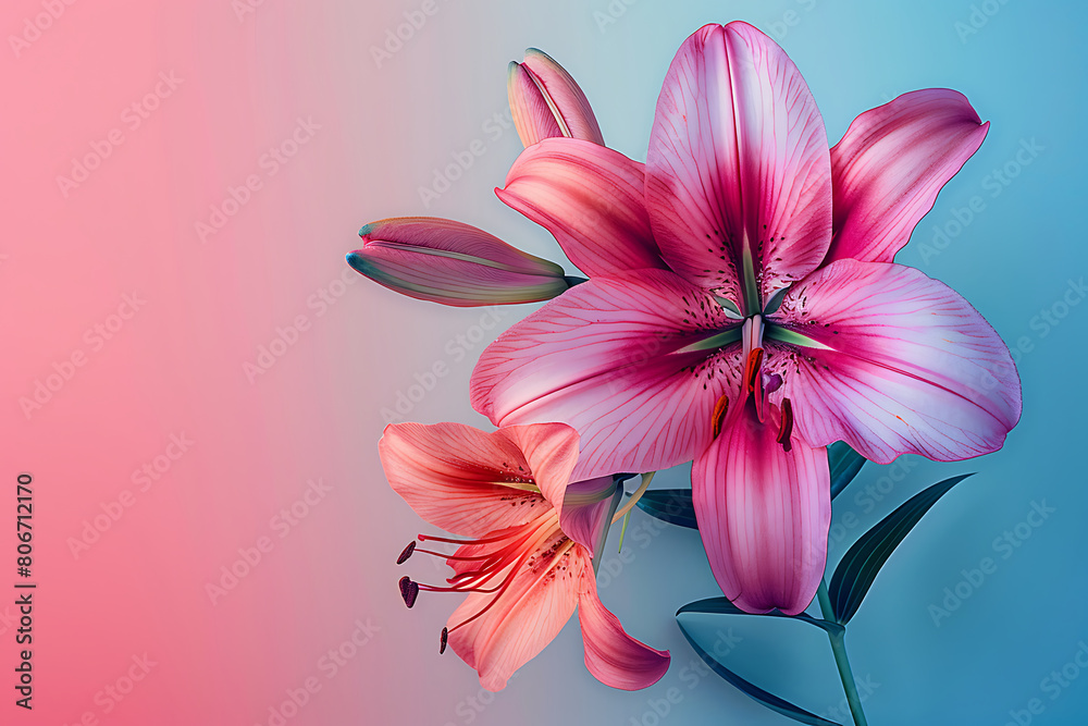 anniversary, colours, delicate, elegance, elegant, international, many, mother, panorama, romantic, single, stem, surprise, valentine, bouquet, fragility, lilly, lily, love, pretty, smell, freshness, 