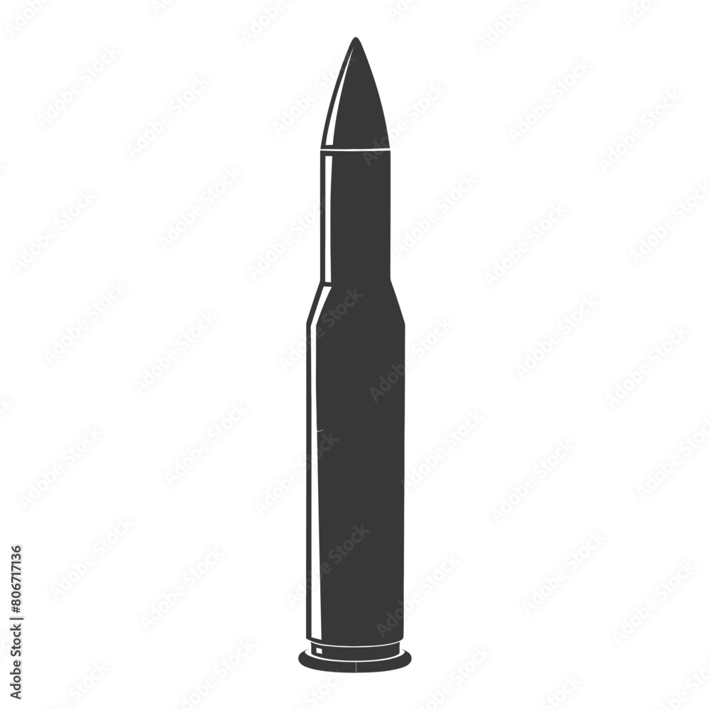 Silhouette bullet black color only Silhouette bullet black color only