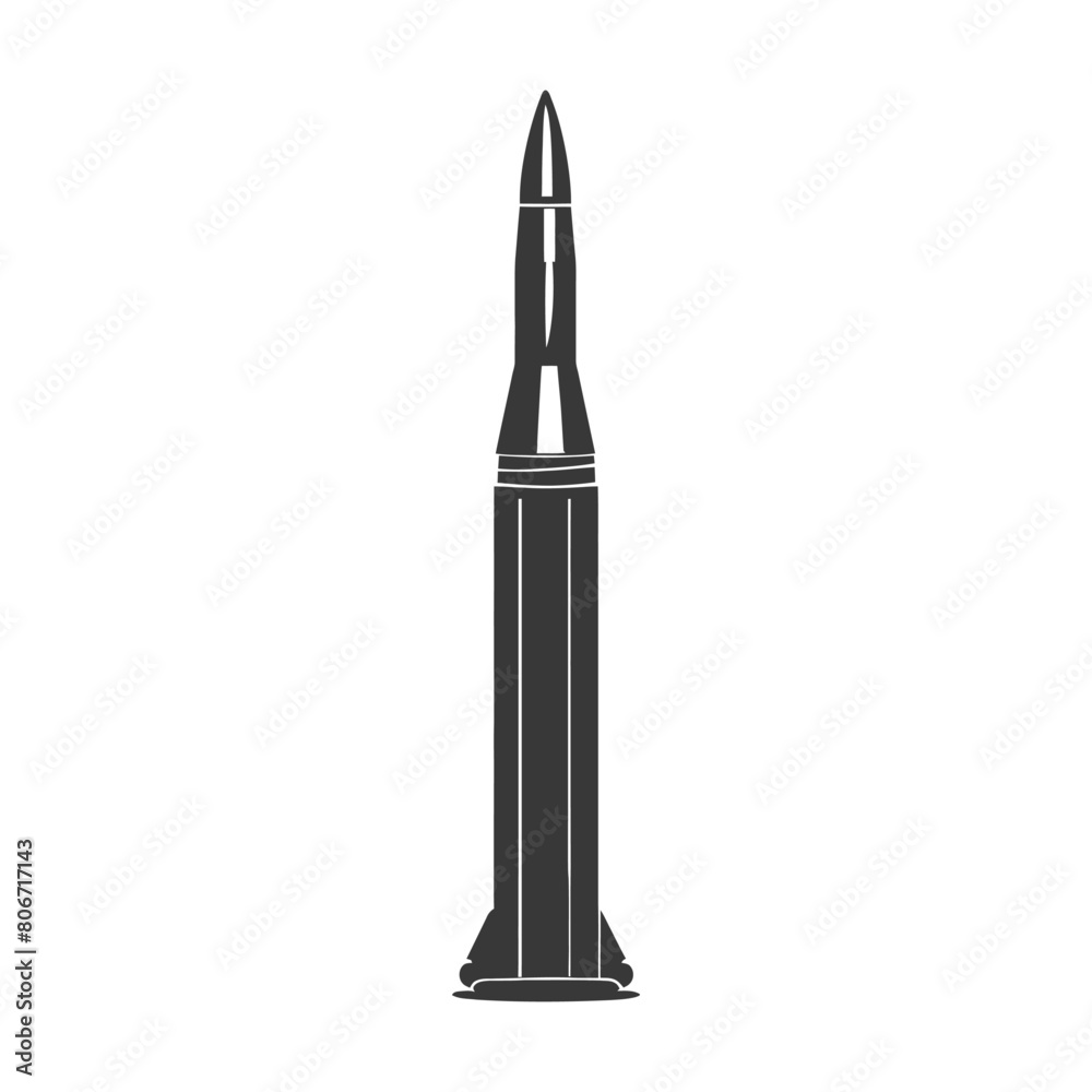 Silhouette bullet black color only Silhouette bullet black color only