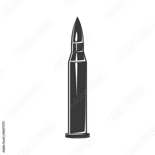 Silhouette bullet black color only