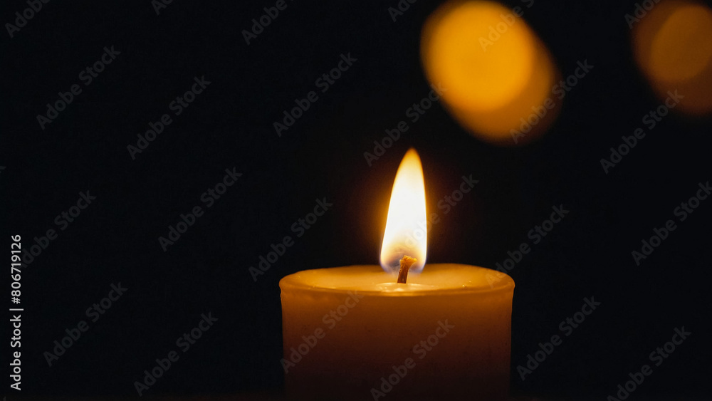 This is a shining candle on the table. Picture was taken during the Eve Day.
This is a shining candle on the table. Picture was taken during the Eve Day.