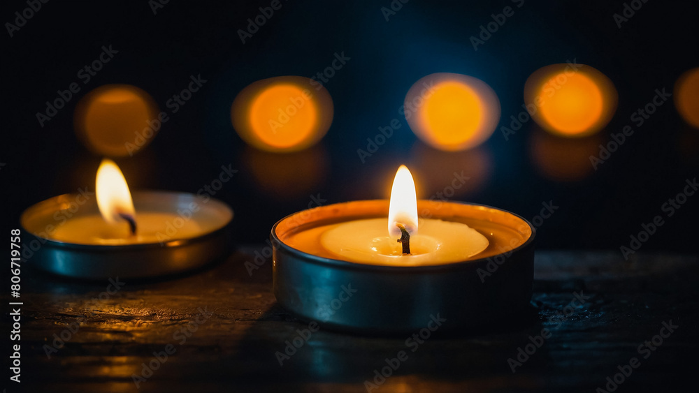 This is a shining candle on the table. Picture was taken during the Eve Day.
This is a shining candle on the table. Picture was taken during the Eve Day.