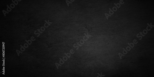 Black stone wall texture grunge rock surface. dark gray concrete background backdrop. wide panoramic banner. old wall stone for dark black distressed grunge background wallpaper rough concrete wall. photo