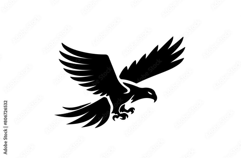 Fototapeta premium Eagle vector logo
