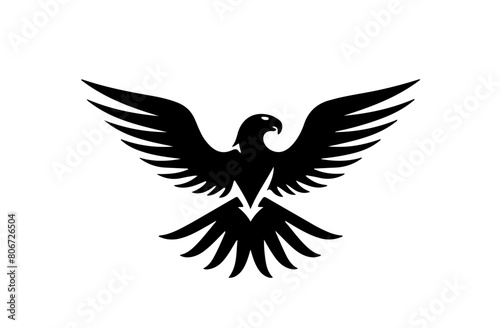 Eagle vector logo © ilovecoffeedesign