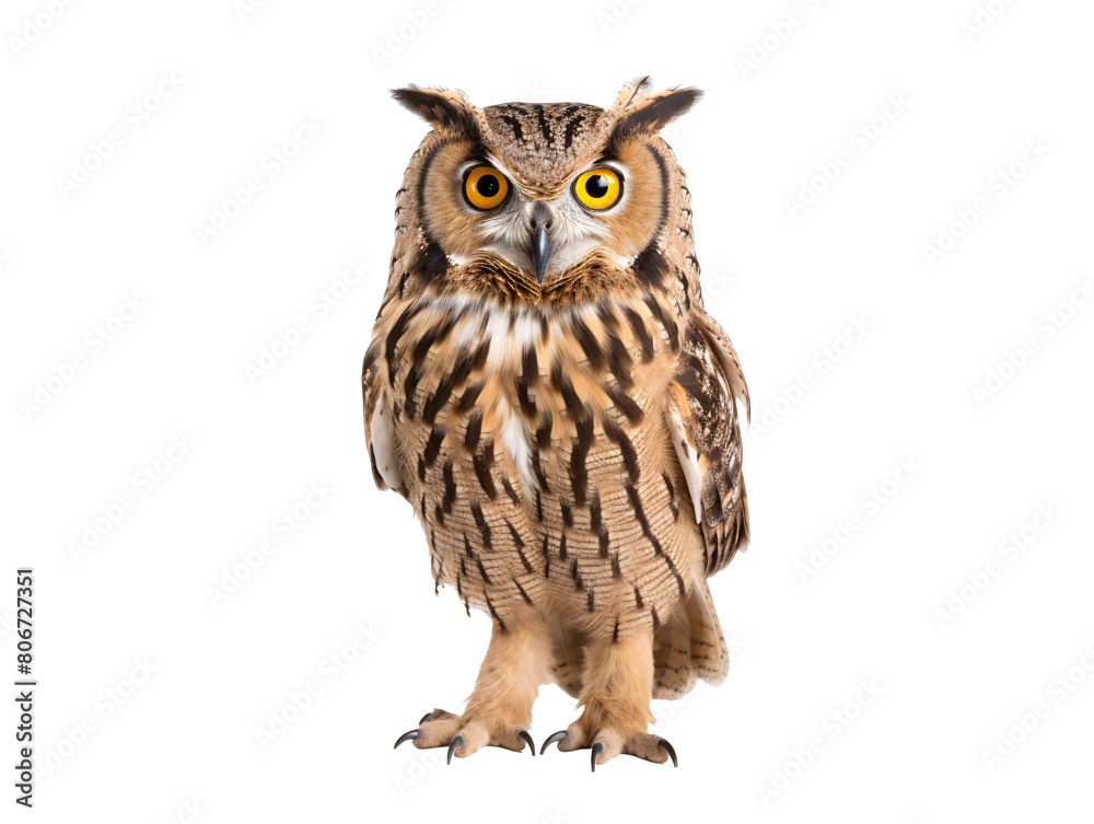 Fototapeta premium a close up of an owl