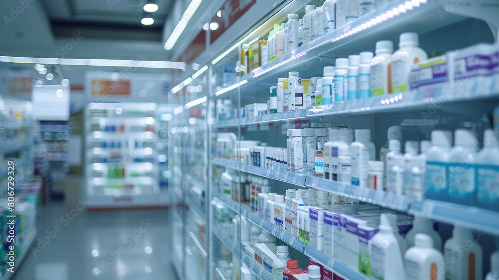 Healthcare promotion; vaccine awareness; pharmacy banner.generative ai Healthcare promotion; vaccine awareness; pharmacy banner.generative ai
