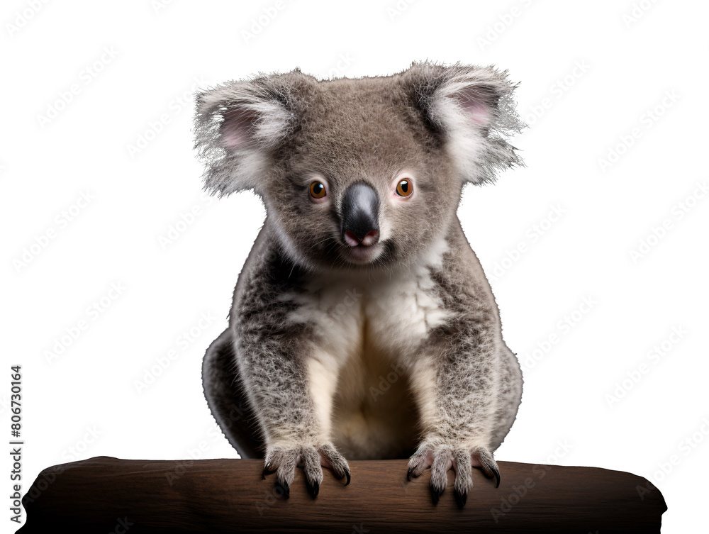 a koala bear on a branch a koala bear on a branch