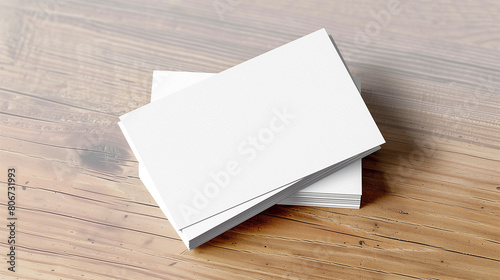 Businesscard Mockup, clean, modern, standart format	 photo