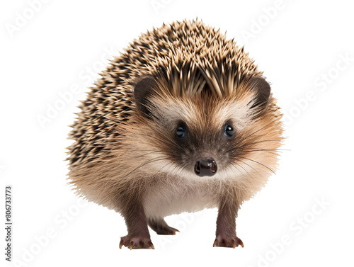 a close up of a hedgehog photo