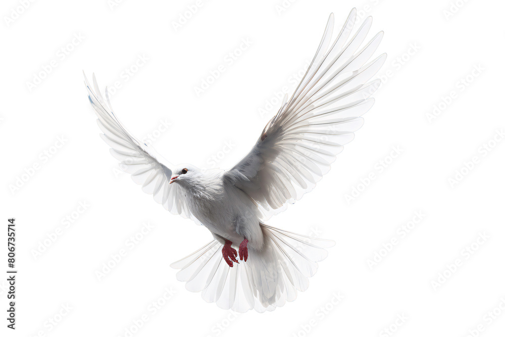 a white dove flying in the sky a white dove flying in the sky