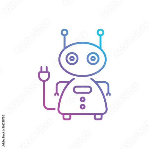 Rechargeable  vector icon