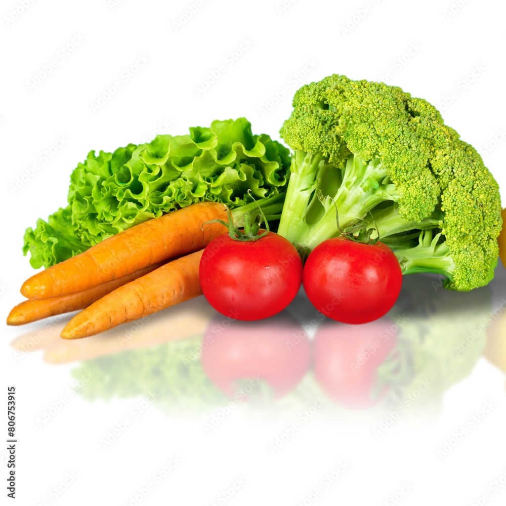 Broccoli isolated on white background