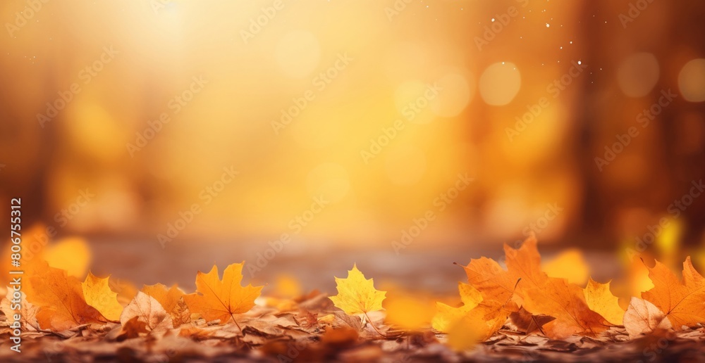 beauty of autumn with a close-up view of vibrant leaves scattered on the ground, creating a stunning natural tapestry of colors against the backdrop of falling foliage. beauty of autumn with a close-up view of vibrant leaves scattered on the ground, creating a stunning natural tapestry of colors against the backdrop of falling foliage.