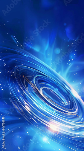 blue background with a gradient of blue and white colors. generative ai