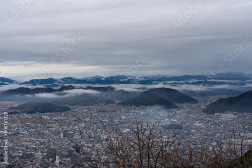 金華山展望台からの岐阜の街並み © exs