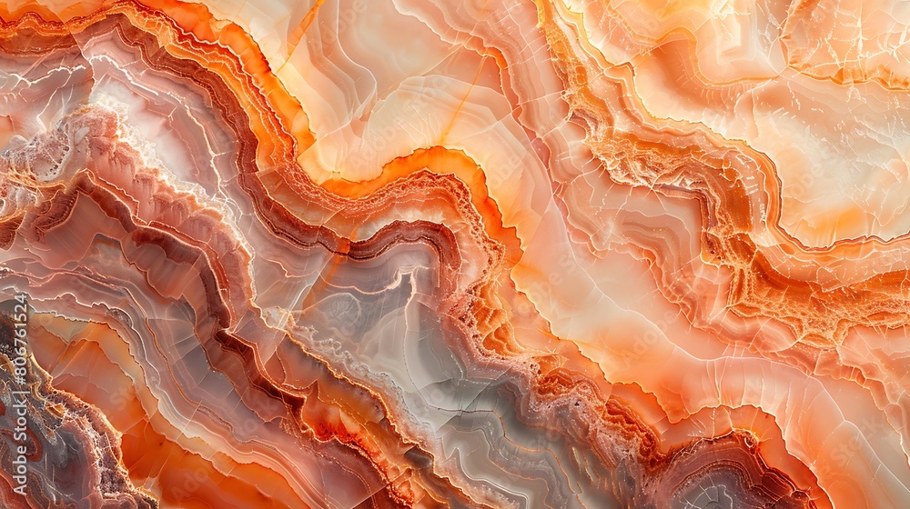 A luxurious marbled texture featuring soft swirls of peach and cream, mimicking the gentle flow of natural stone with a warm, inviting color palette. A luxurious marbled texture featuring soft swirls of peach and cream, mimicking the gentle flow of natural stone with a warm, inviting color palette.