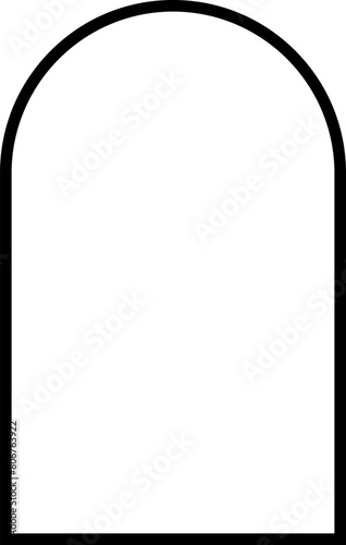 Arabic shapes, windows and arches. Traditional ornamental banner, frame. Muslim holidays, Ramadan Kareem. Modern eastern architecture. Vector illustration.