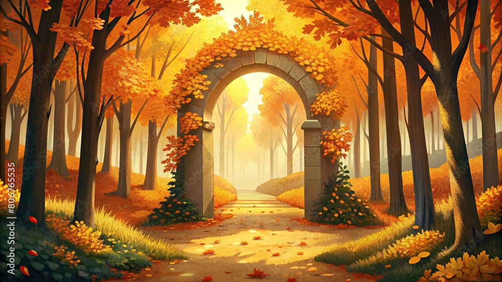 Obraz premium Colorful nature background