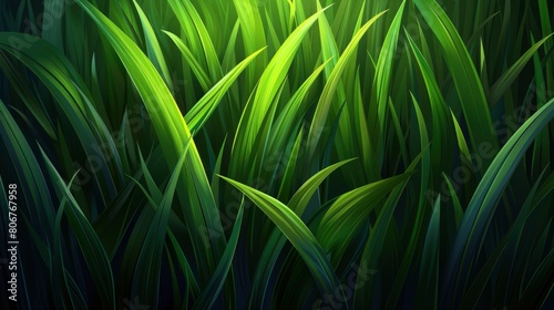 High-Resolution Image Of Fresh Green Grass  Capturing The Essence Of Nature S Vitality And Abundance  Evoking Feelings Of Renewal And Growth  Cartoon Background