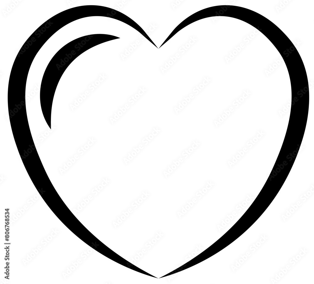 Heart shape symbol . Heart icon . Vector
Heart shape symbol . Heart icon . Vector