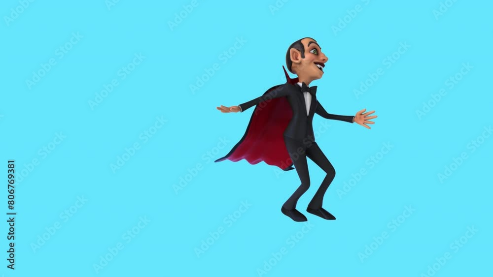 Fun 3D cartoon vampire dancing (with alpha channel included) Fun 3D cartoon vampire dancing (with alpha channel included)