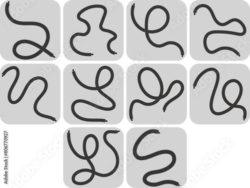 Shoelace Flat Element