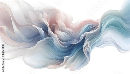  A flowing abstract resembling silk fabrics in the wind. abstract background