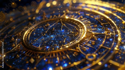 Wallpaper Mural Astrological symbols background. Torontodigital.ca