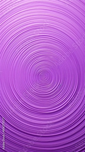 Purple thin concentric rings or circles fading out background wallpaper banner flat lay top view from above on white background with copy space blank 